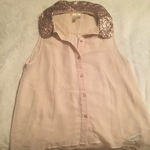 *Donating 7/22* - Forever 21 Sequined Blouse